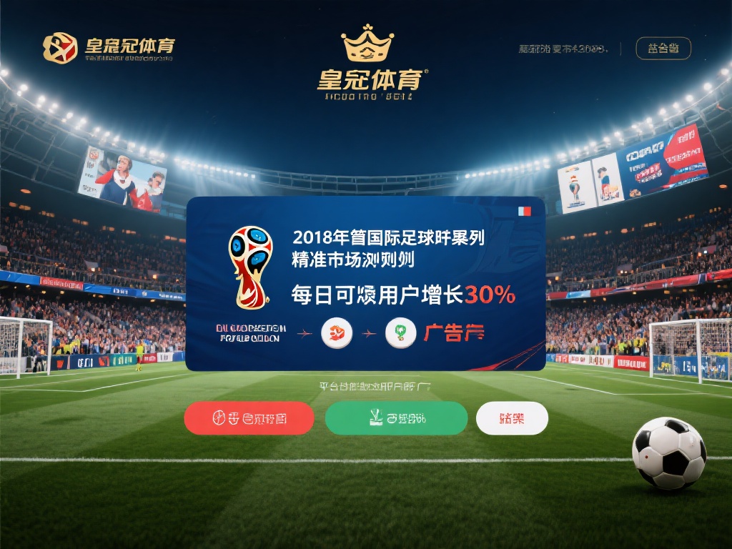 以2018年某国际足球赛事为例，皇冠体育通过精准的